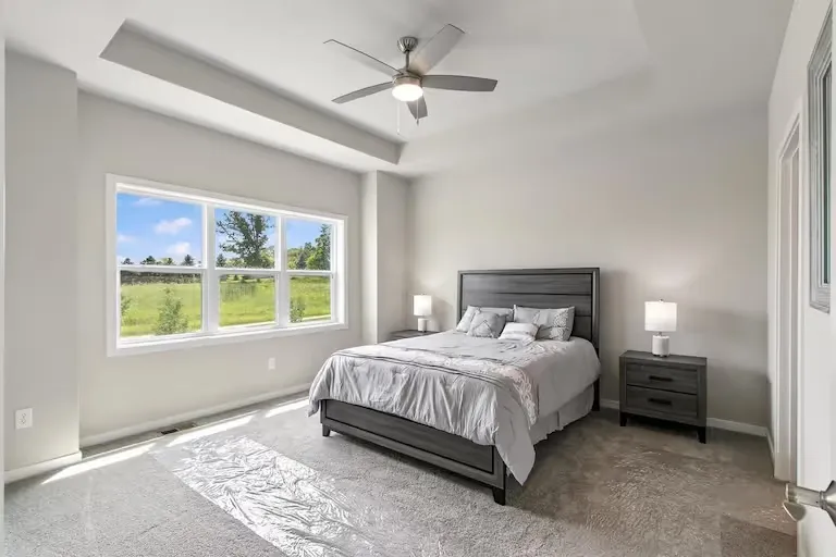 Owner's suite of a representative Wild Oak ranch home