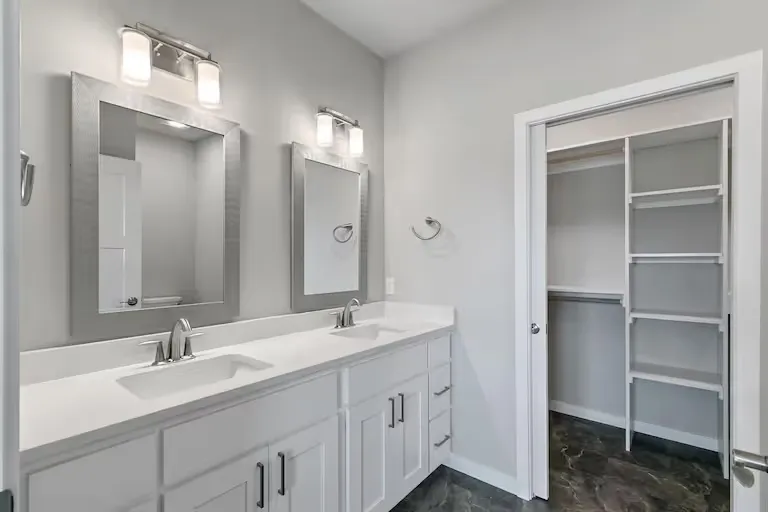 Owner's suite of a representative Wild Oak ranch home