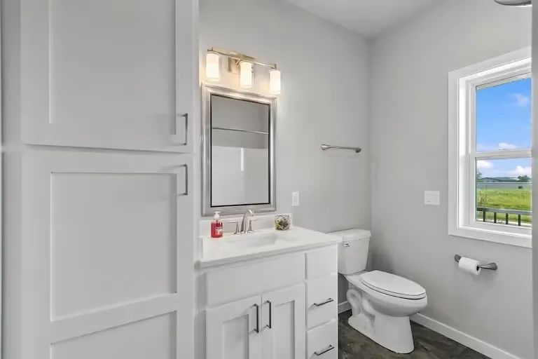 Bathroom view of a representative Wild Oak ranch home
