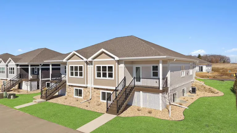 Exterior view of a representative Wild Oak ranch home