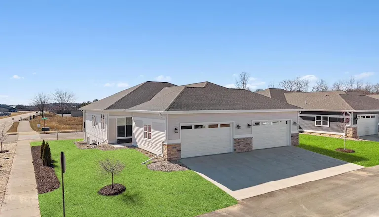 Exterior view of a representative Wild Oak ranch home