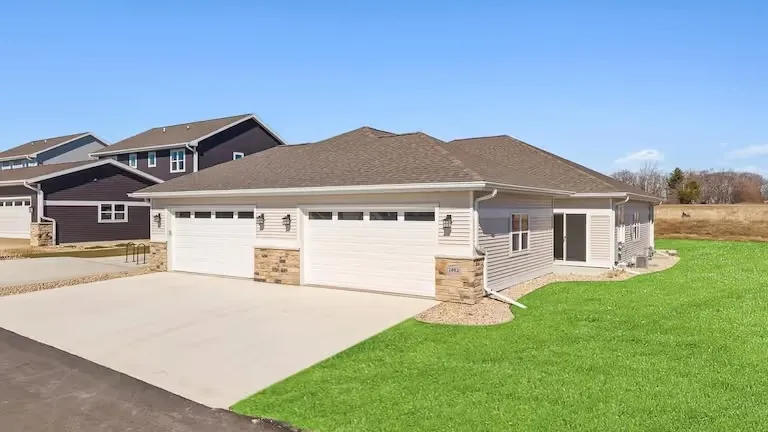 Exterior view of a representative Wild Oak ranch home