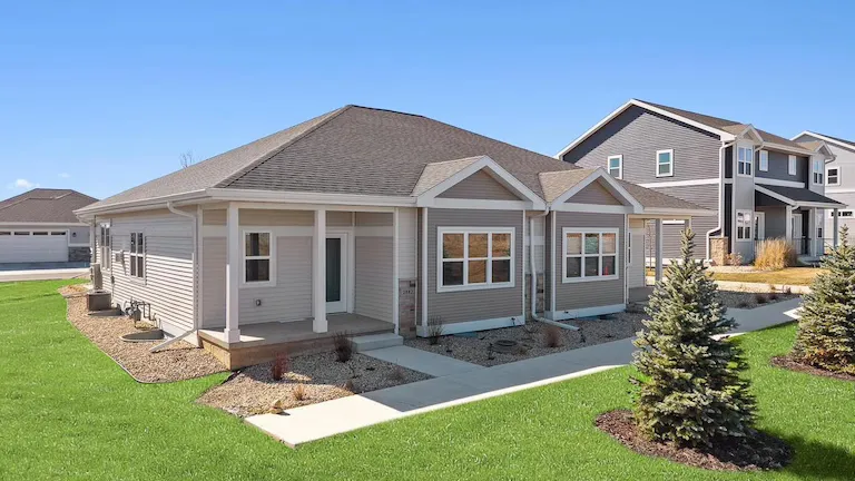 Exterior view of a representative Wild Oak ranch home