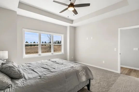 Simplicity primary suite interior