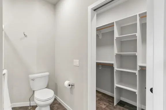 Simplicity primary bathroom finishes