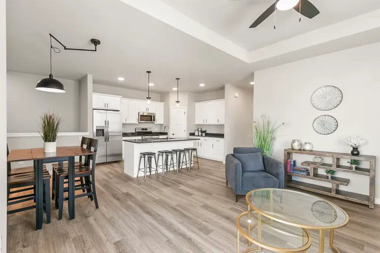 Kitchen, Dinnette, Lounge