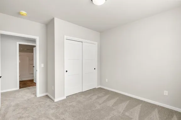 Finished basement room at Wild Oak