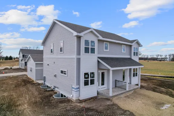 Wild Oak townhouse exterior and driveway