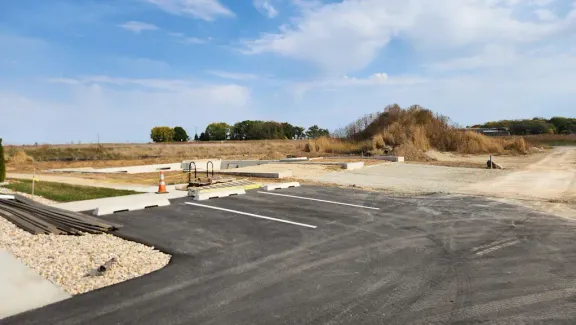 Foundation construction for new Ranch homes at Wild Oak