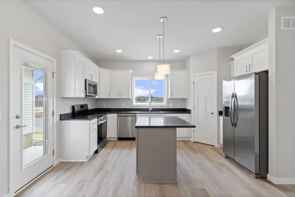 Simplicity kitchen finishes and appliances