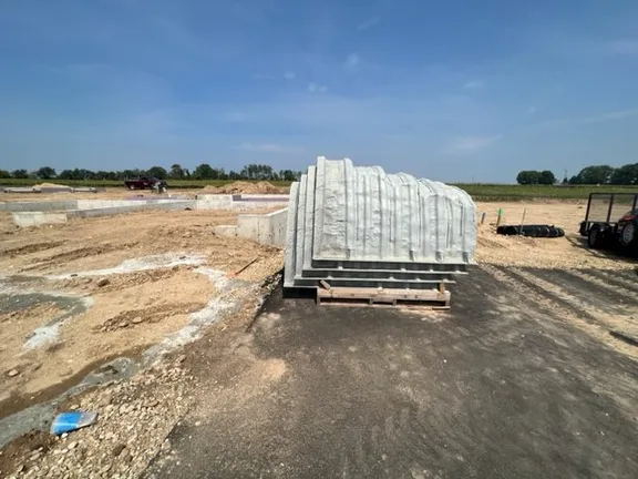 Window wells delivered to the Wild Oak construction site